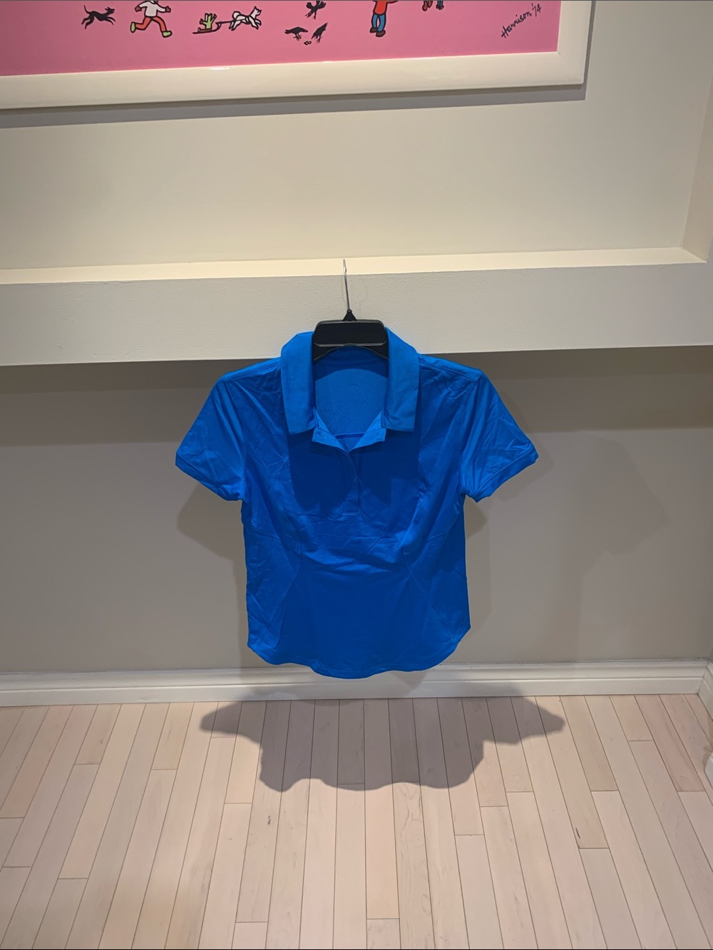 lululemon athletica Women's Short-Sleeve Polo - Royal Blue